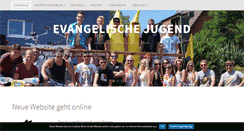 Desktop Screenshot of evangjugend.net