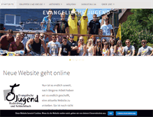 Tablet Screenshot of evangjugend.net